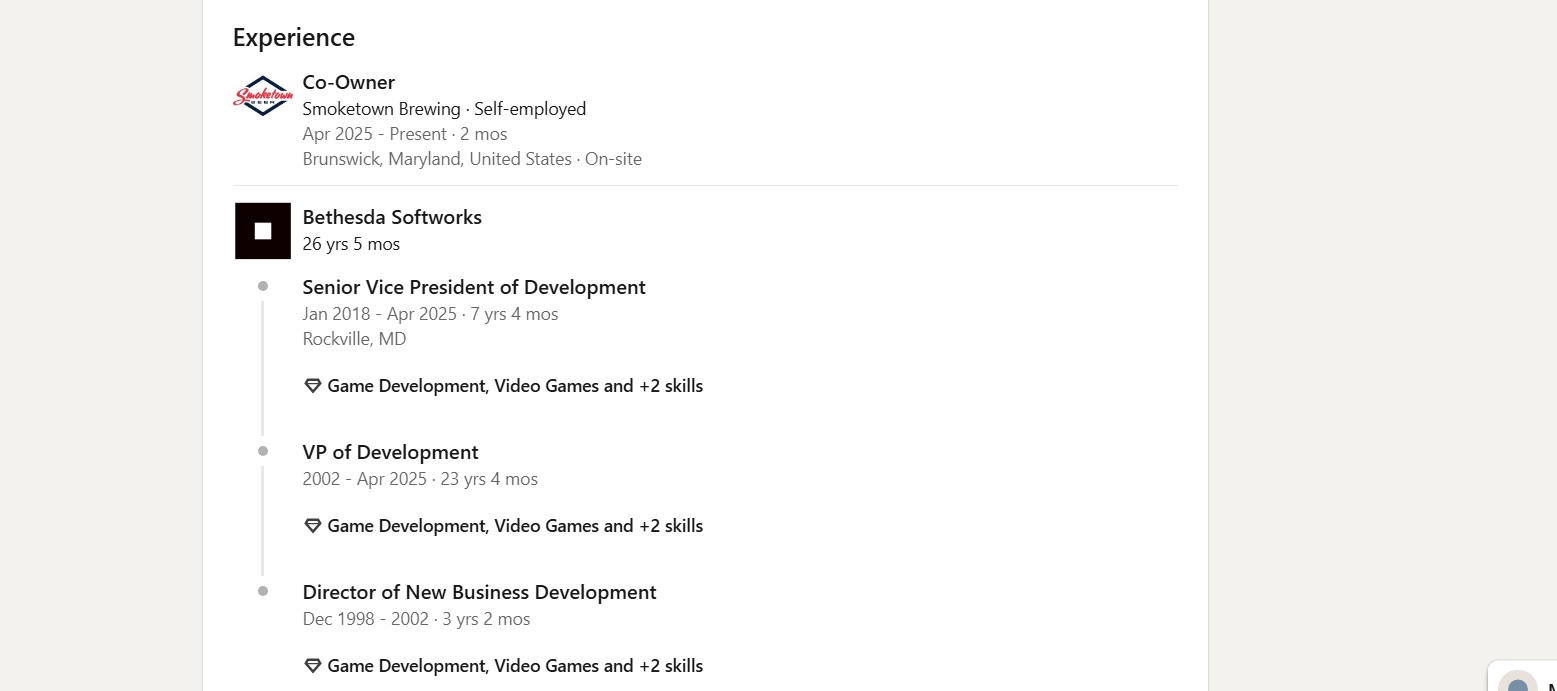 Ветеран Bethesda по имени Тодд не дождался релиза The Elder Scrolls 6 и ушёл варить пиво - изображение 1 Ветеран Bethesda по имени Тодд не дождался релиза The Elder Scrolls 6 и ушёл варить пиво - фото 1