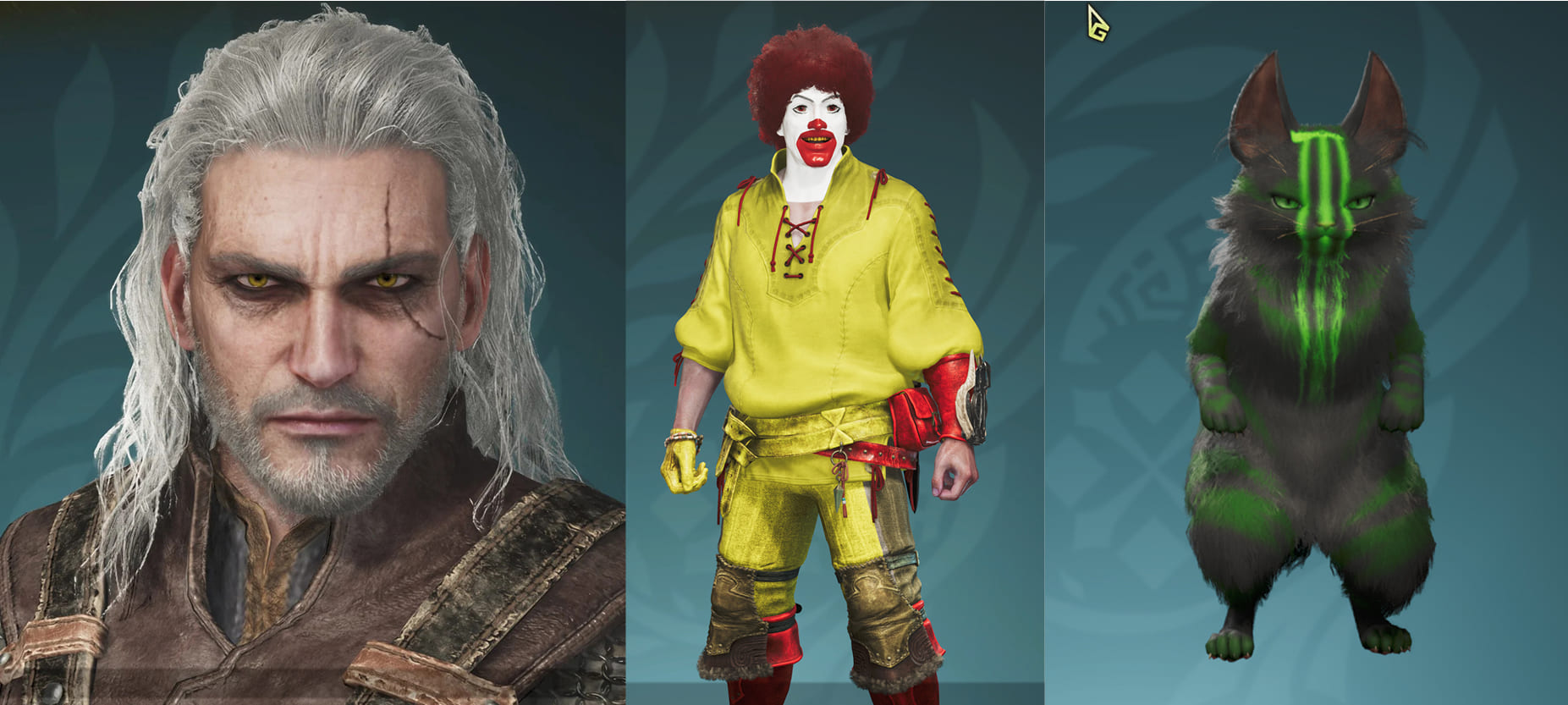 В Monster Hunter Wilds уже создали Геральта, Рональда Макдональда и энергетик «Монстр» - изображение 1 В Monster Hunter Wilds уже создали Геральта, Рональда Макдональда и энергетик «Монстр» - фото 1
