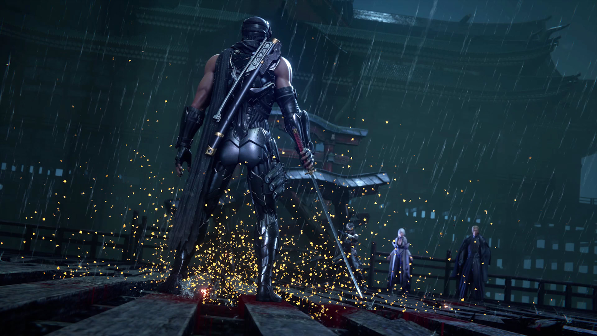 Первый бой с ним и вовсе нельзя выиграть.

Источник: видеоигра Ninja Gaiden 4