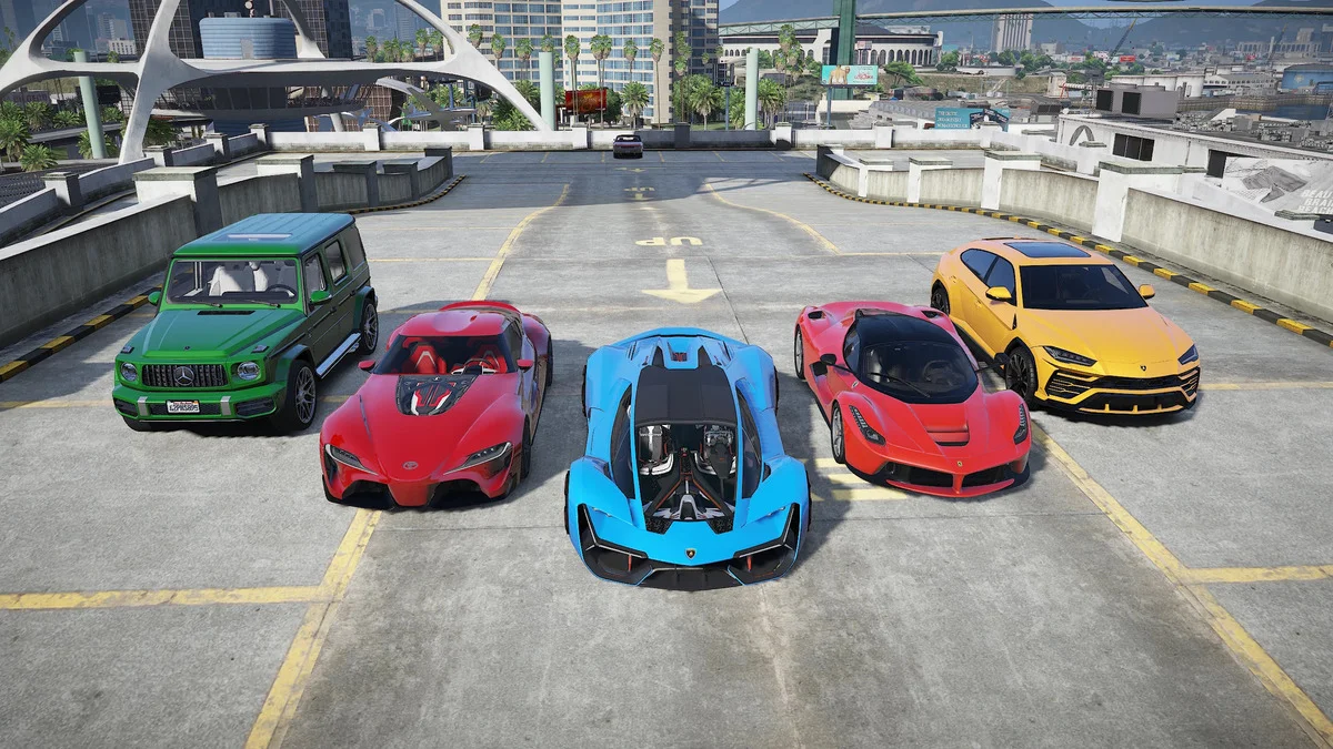  Новый автопарк для GTA V: 40 крутых тачек от Echox 