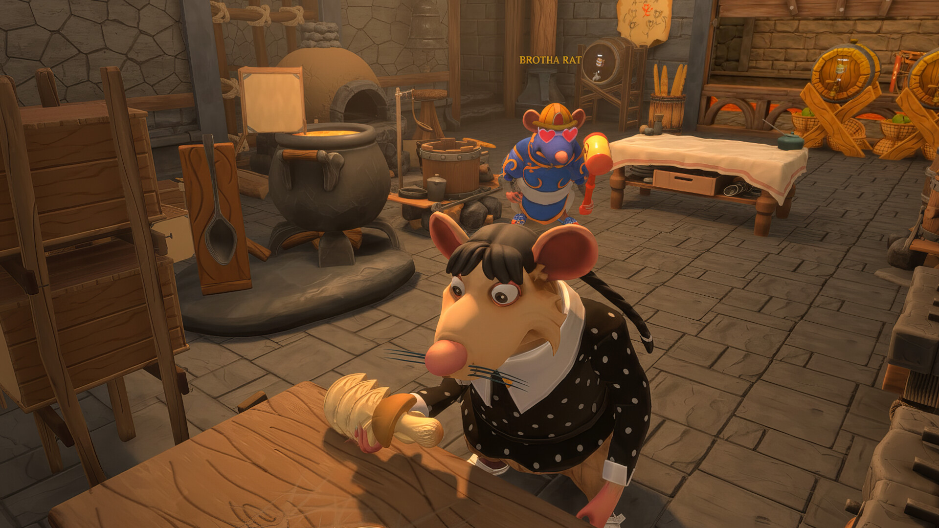 Кто знает, что творится в голове у ваших друзей-крыс?

Источник: видеоигра Restaurats