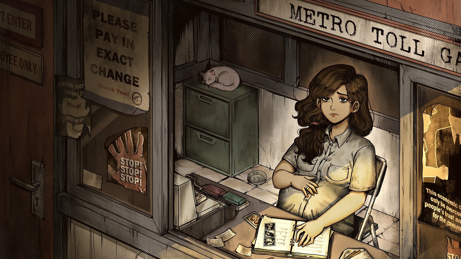 Ключевой арт игры.
Источник: видеоигра 1998: The Toll Keeper Story