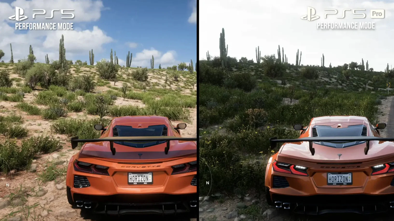 Digital Foundry: гонка Forza Horizon 5 на PS5 Pro выглядит лучше версии для Xbox Series X
