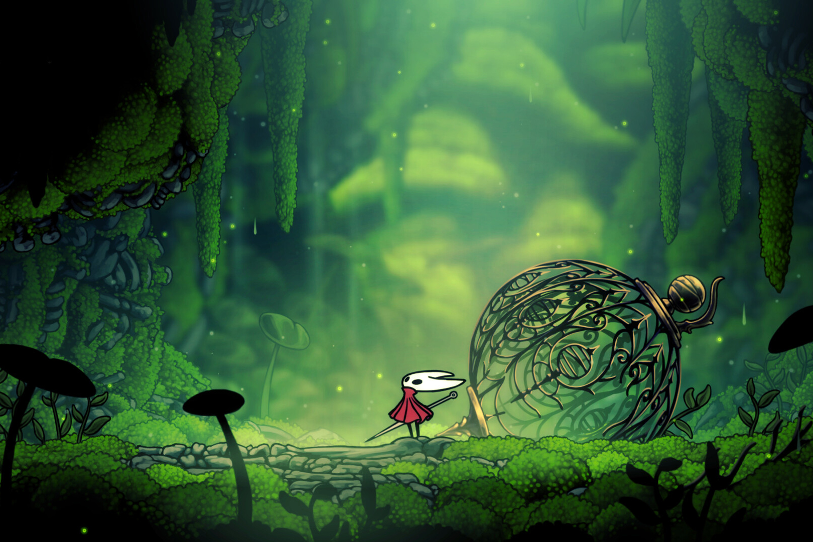 Обложка: видеоигра Hollow Knight: Silksong