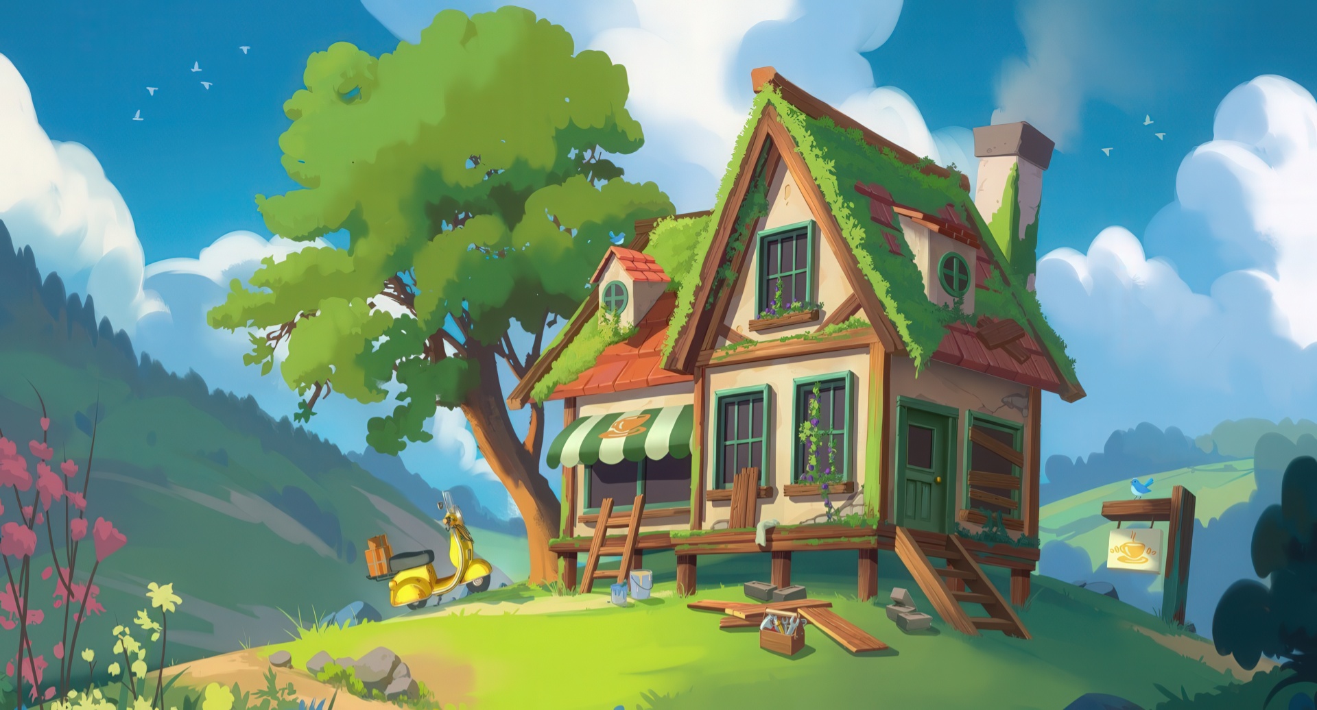 Источник: видеоигра Critter Cafe