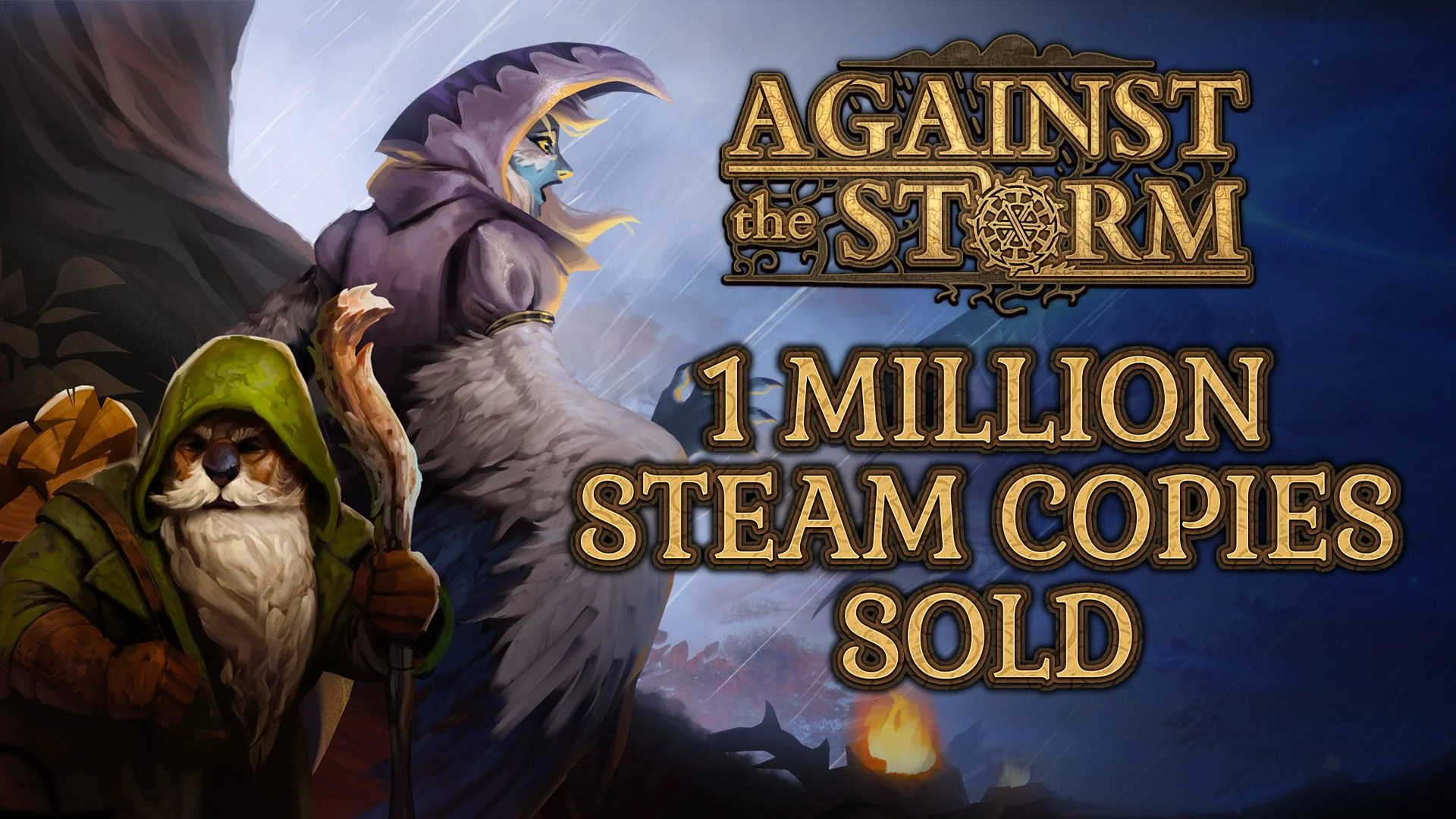 В Steam продано более миллиона копий Against the Storm - фото 1