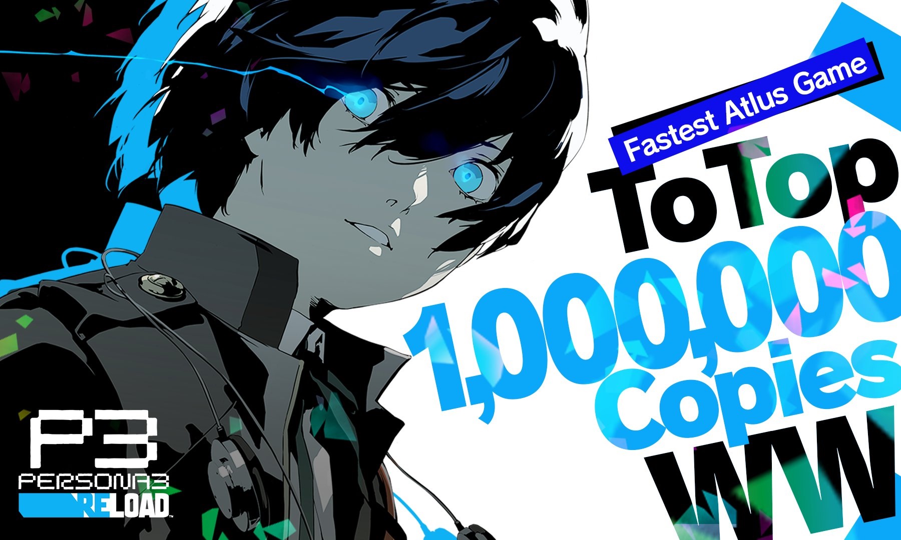 Persona 3 Reload стала самой быстро продаваемой игрой в истории Atlus - изображение 1 Persona 3 Reload стала самой быстро продаваемой игрой в истории Atlus - фото 1
