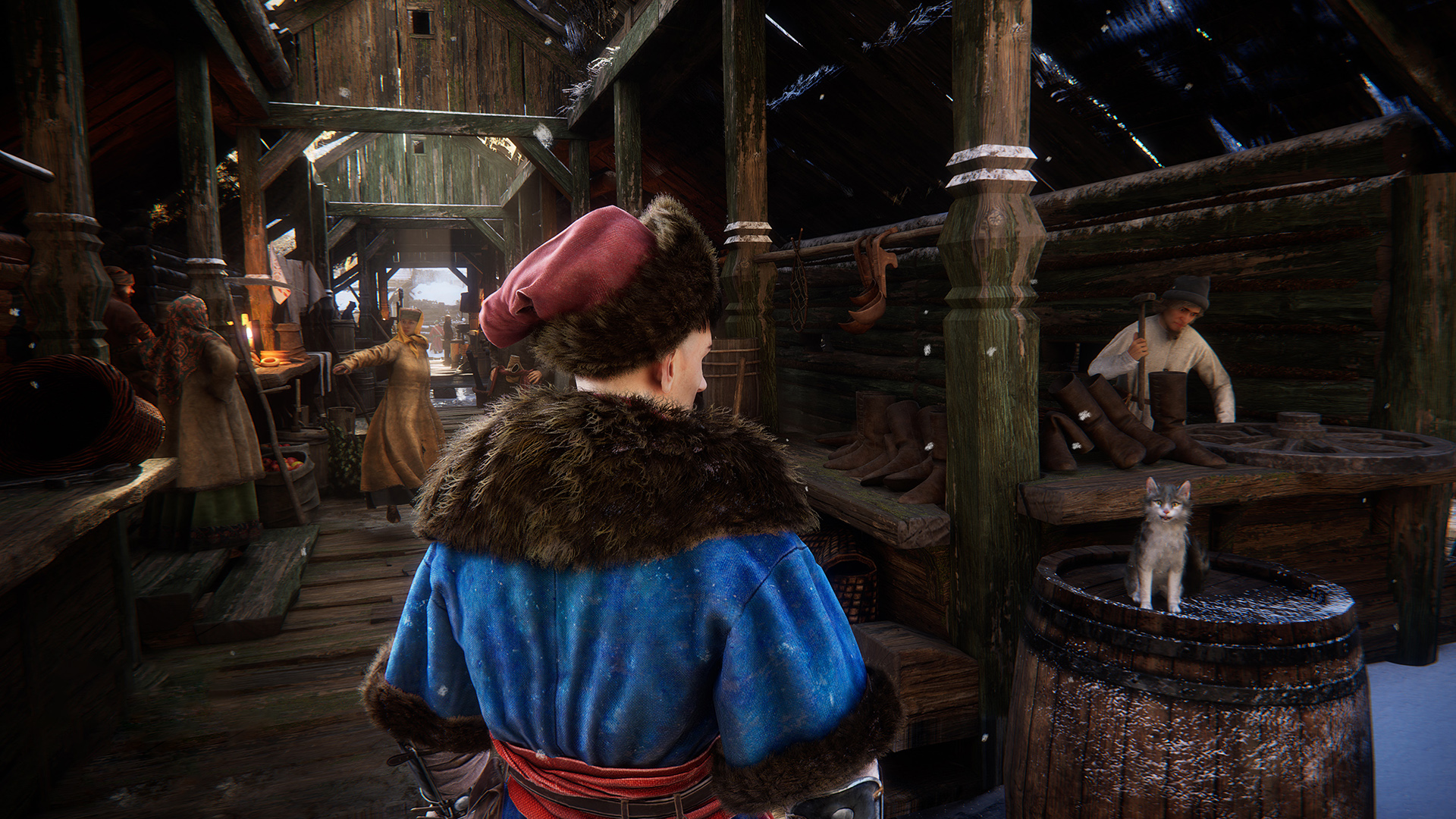 Котик.

Источник: видеоигра «Земский собор»