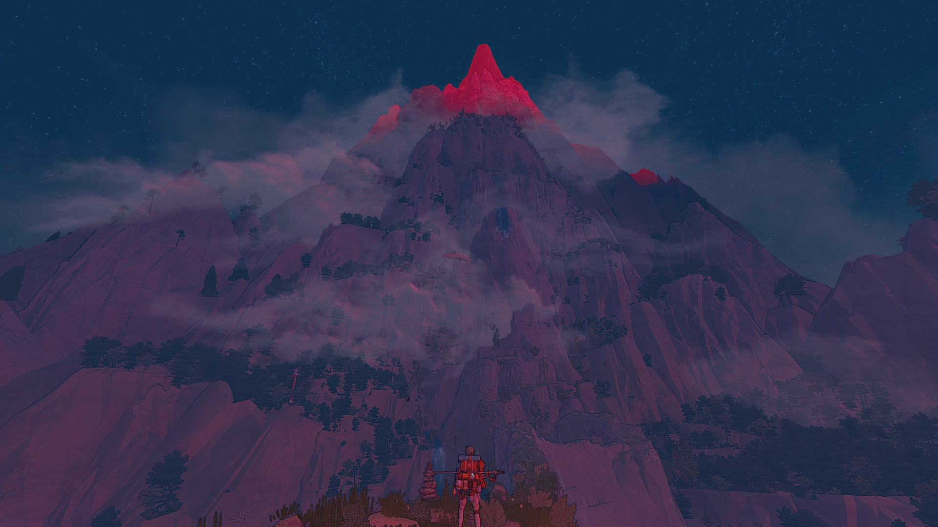 Первый взгляд на Ками даёт понять — лёгким этот путь не будет.

Источник: видеоигра Cairn