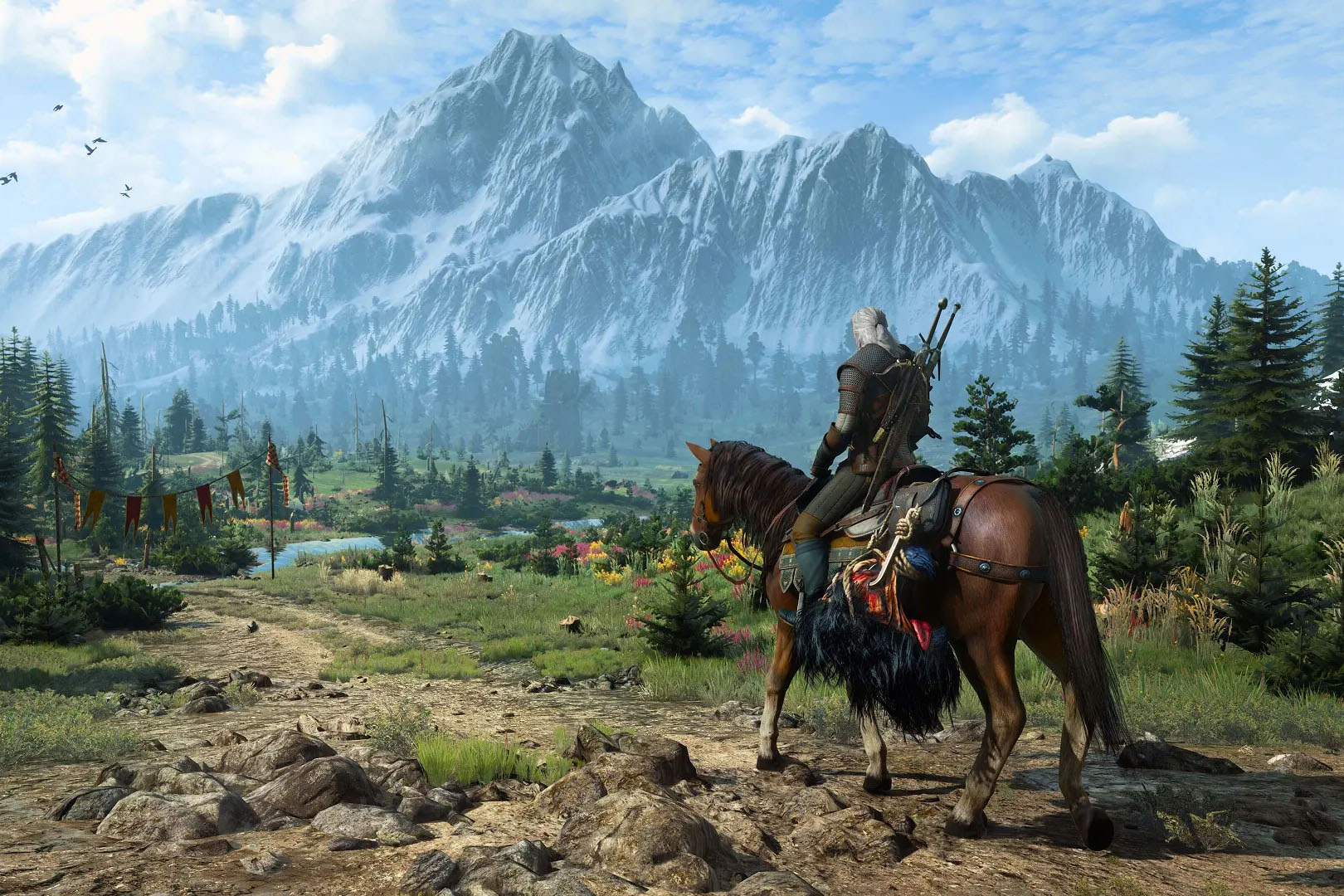 Земли Континента вновь взывают к сердцу.
Фото: видеоигра The Witcher 3