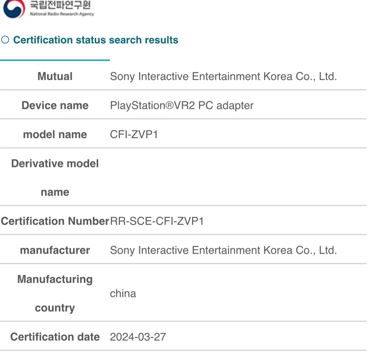 В сети заметили сертификат для подключения PlayStation VR2 к PC - фото 1