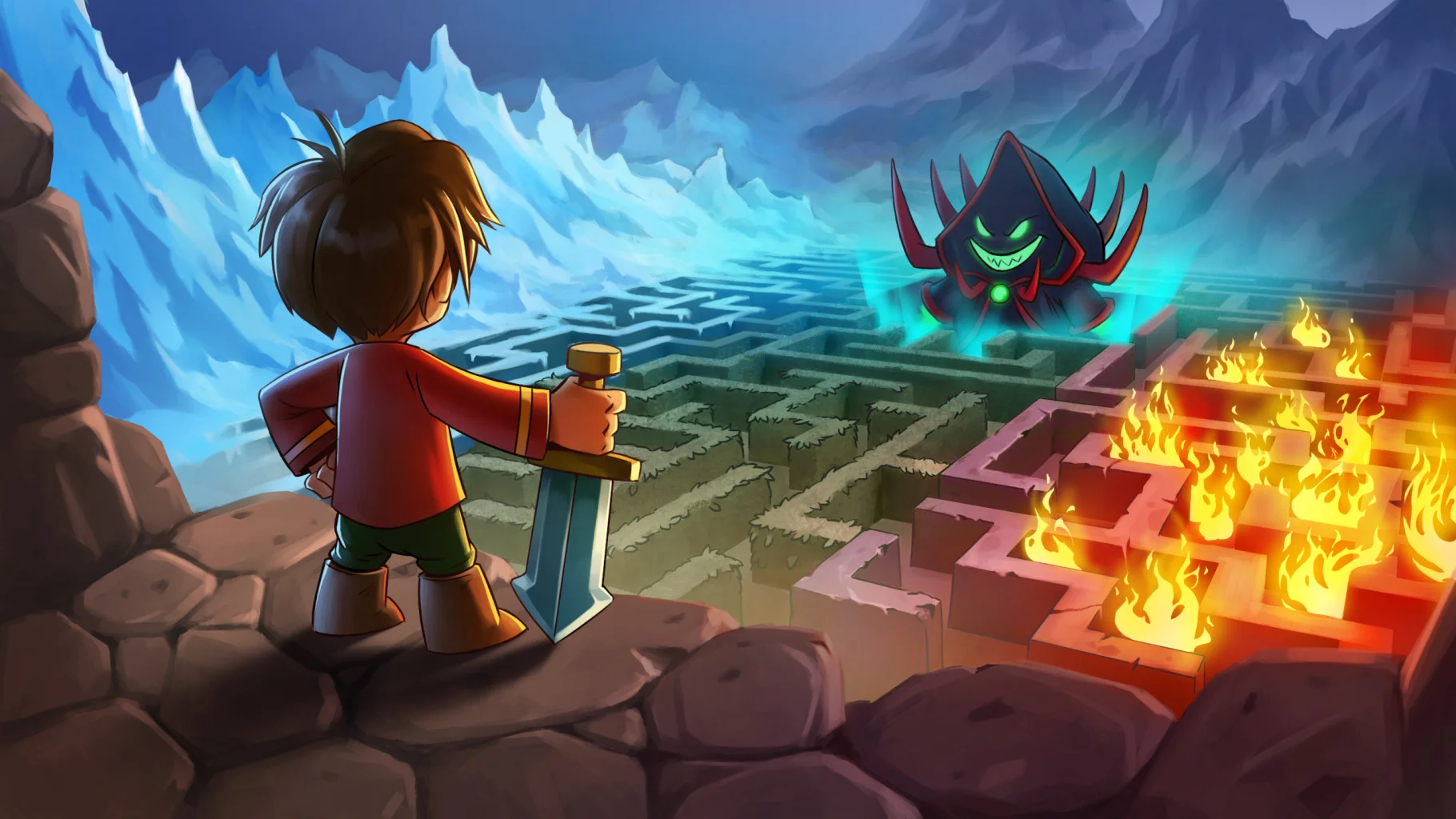 Lord Ambermaze: пиксельное приключение с тактической заморозкой времени