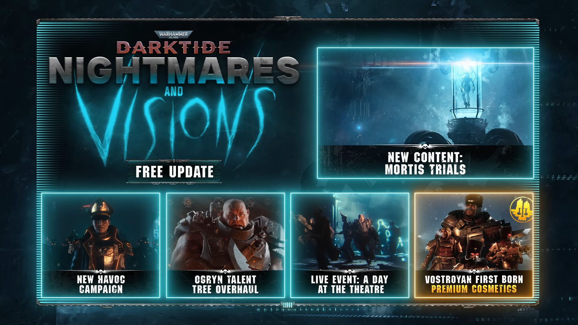 Warhammer 40,000: Darktide получила обновление Nightmares & Visions с волнами врагов - изображение 1 Warhammer 40,000: Darktide получила обновление Nightmares & Visions с волнами врагов - фото 1