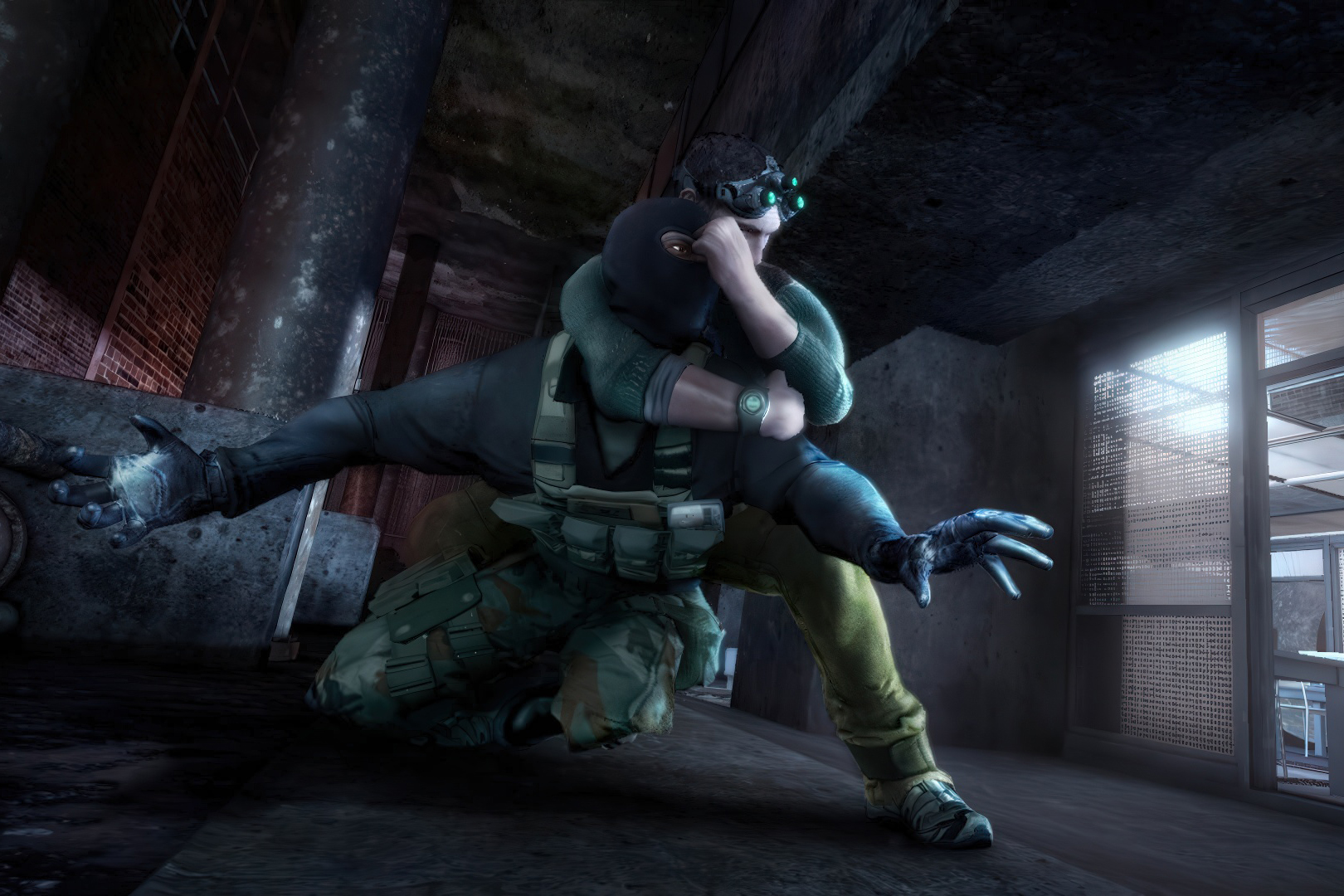 Серия Splinter Cell отличалась возможностью устранять врагов без летального исхода, но в Conviction возможностей для этого стало меньше

Источник: видеоигра Splinter Cell: Conviction