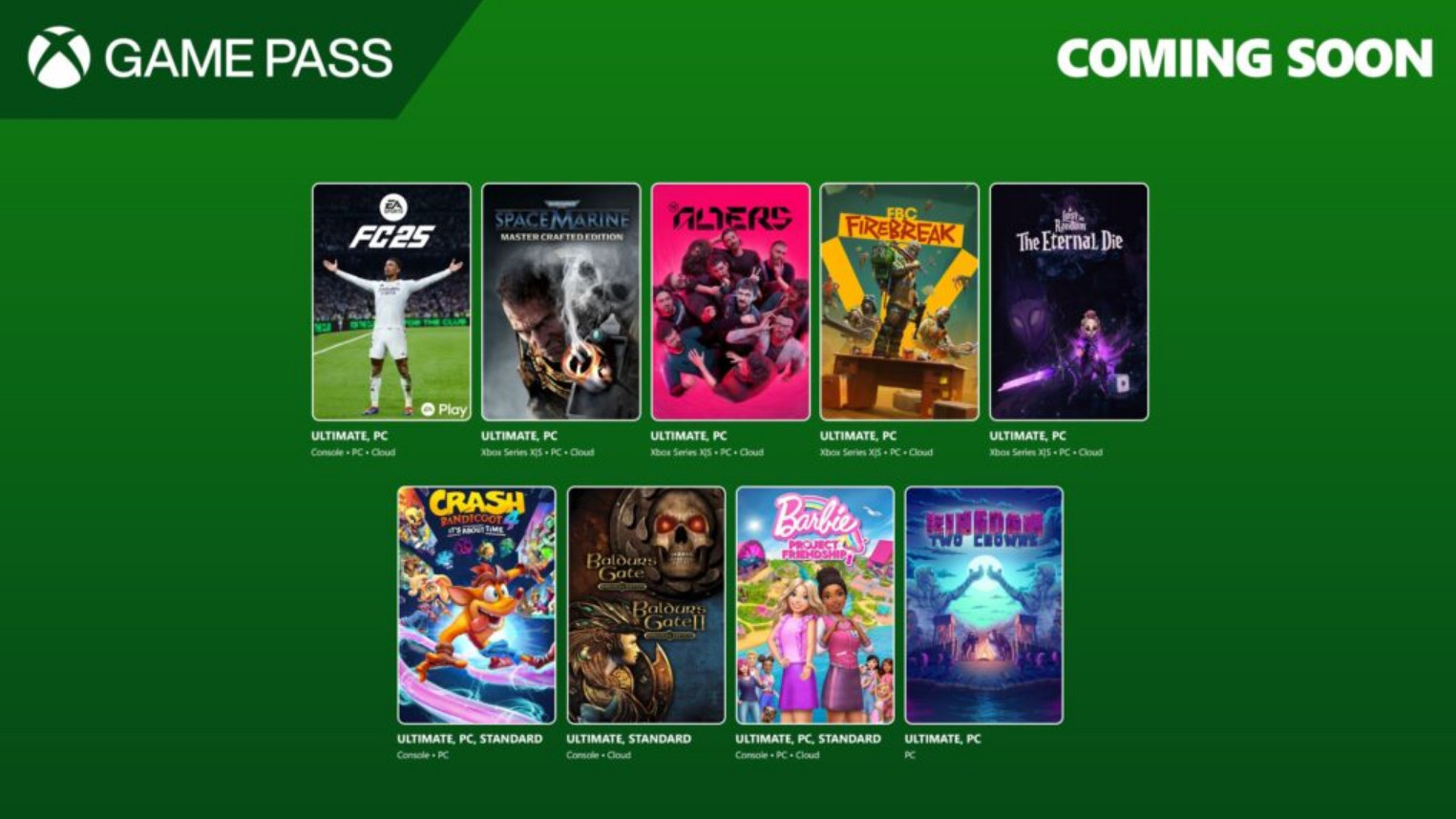 Хватаем Space Marine, The Alters и Crash Bandicoot 4 — пополнение Game Pass на начало июня - изображение 1 Хватаем Space Marine, The Alters и Crash Bandicoot 4 — пополнение Game Pass на начало июня - фото 1