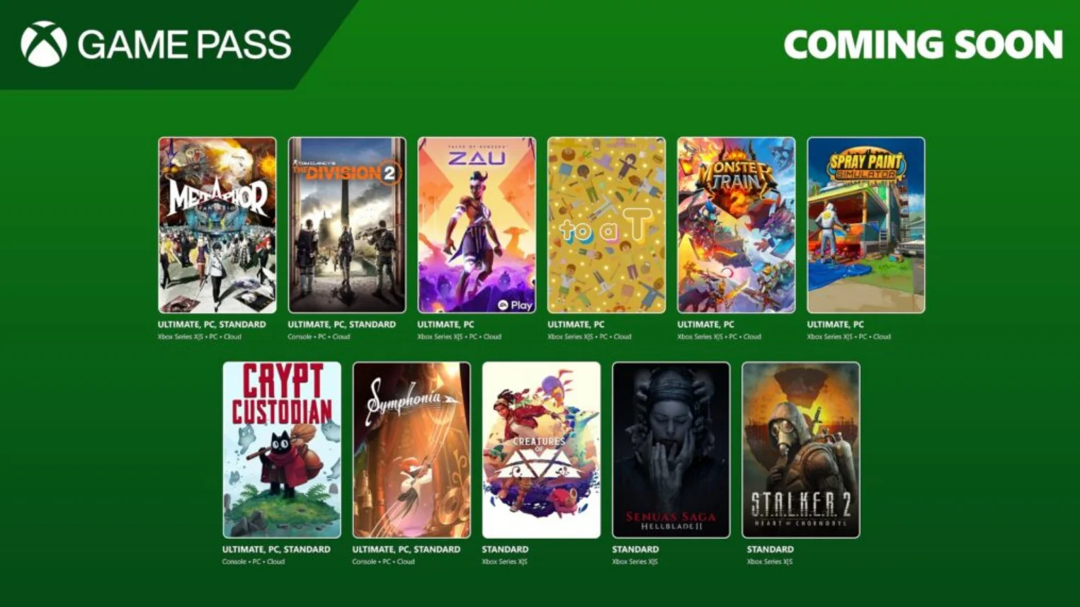  Game Pass в мае: новые игры, эксклюзивы и прощание с хитами 