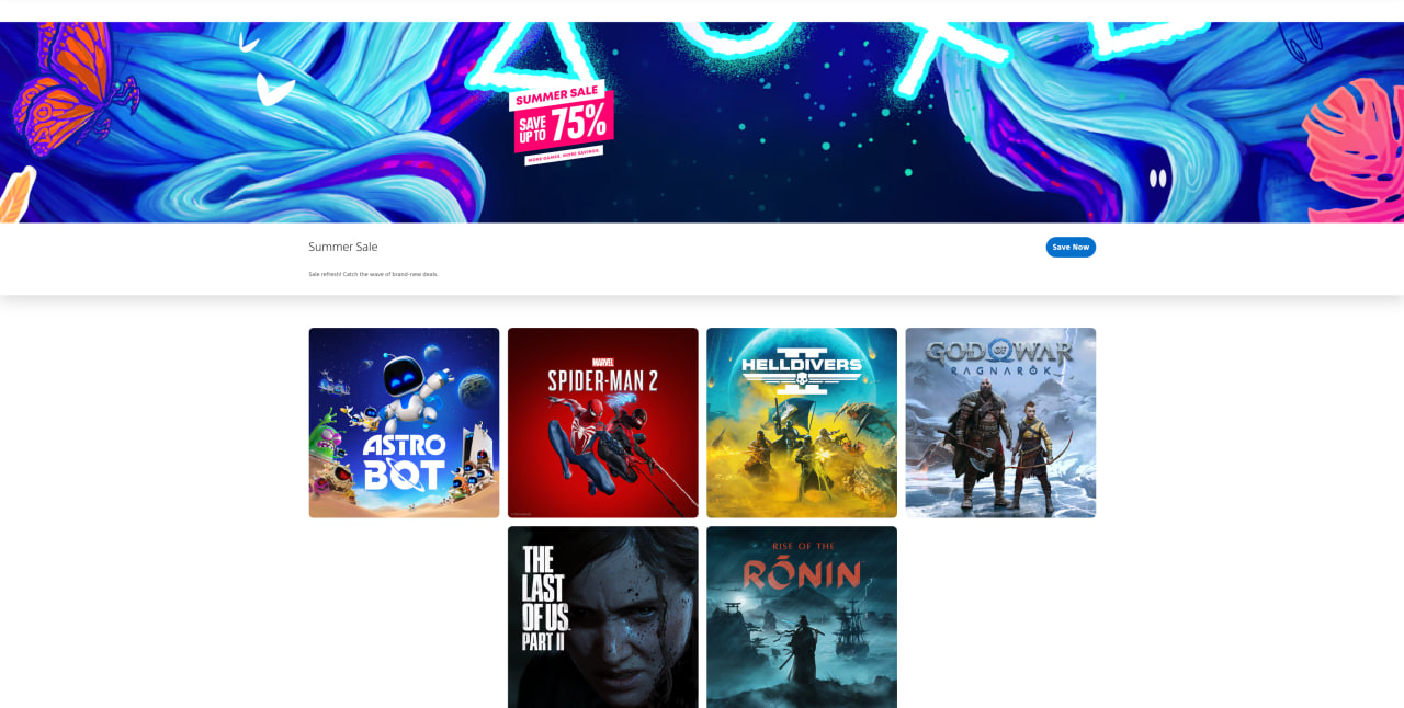 Baldurs Gate 3 и Spider-Man 2 получили скидки второй волны летней распродажи PS Store - изображение 1 Baldurs Gate 3 и Spider-Man 2 получили скидки второй волны летней распродажи PS Store - фото 1