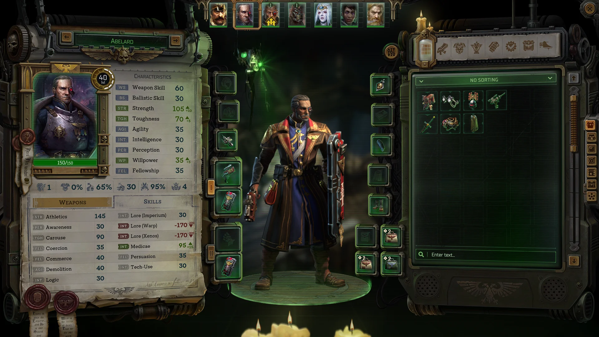  Warhammer 40,000: Rogue Trader — щиты, блоки и новый геймплей в Lex Imperialis 