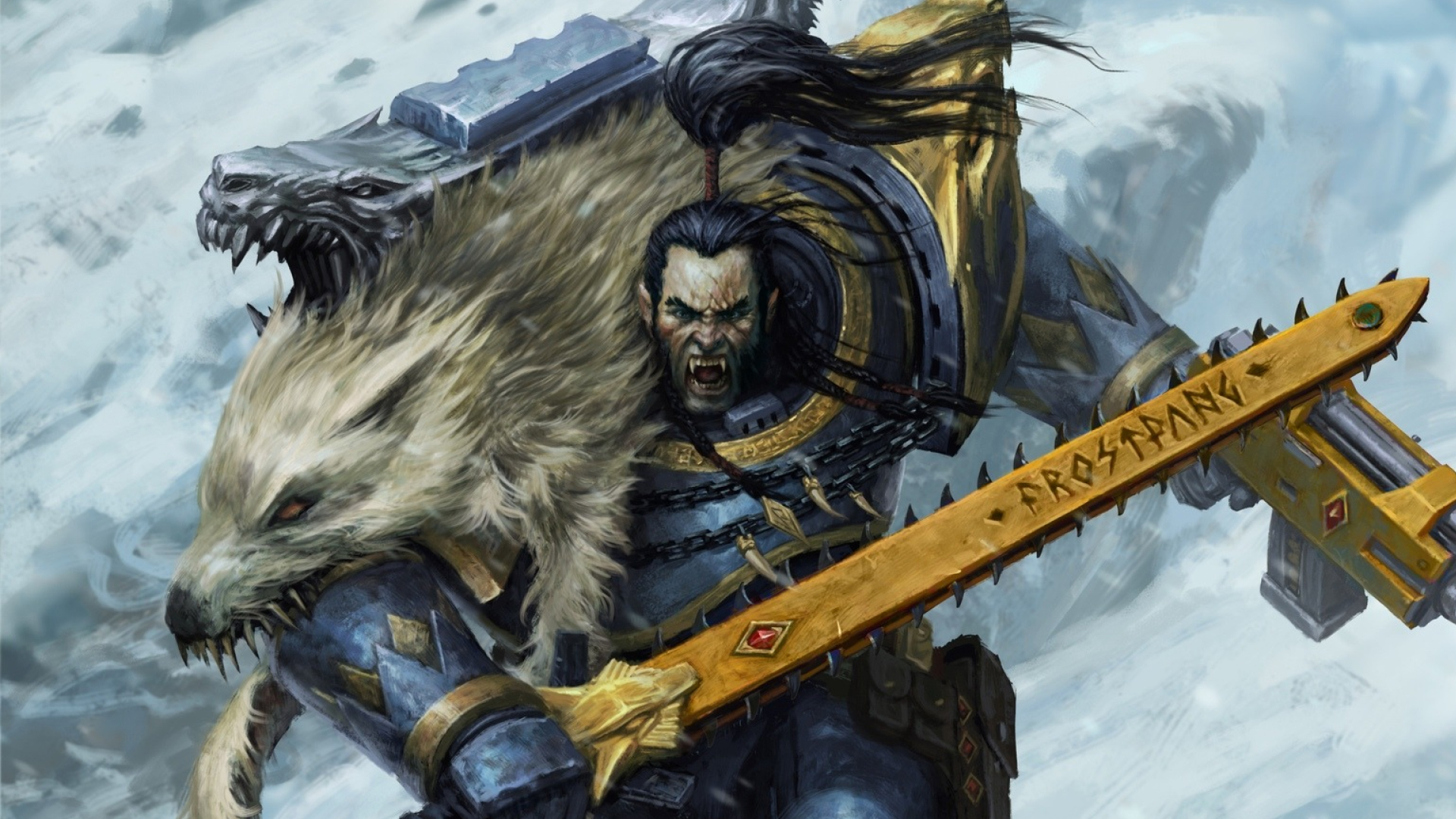 Рагнар в более привычном виде.
Источник: Games Workshop