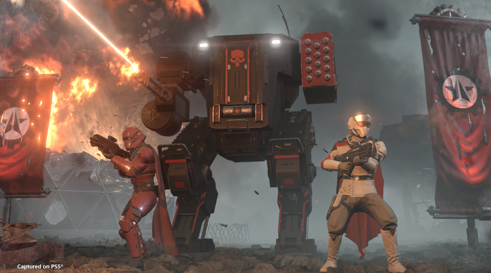 В Helldivers 2 появилась премиальная заслуга «Блюстители правды» с новыми оружием и бронёй - изображение 1 В Helldivers 2 появилась премиальная заслуга «Блюстители правды» с новыми оружием и бронёй - фото 1