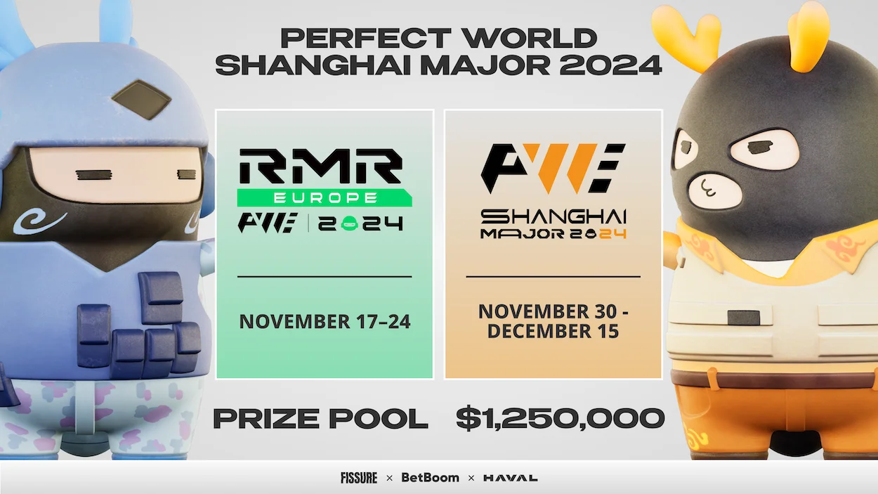 FISSURE организует русскоязычную трансляцию Perfect World Shanghai Major 2024 по CS 2 - фото 1