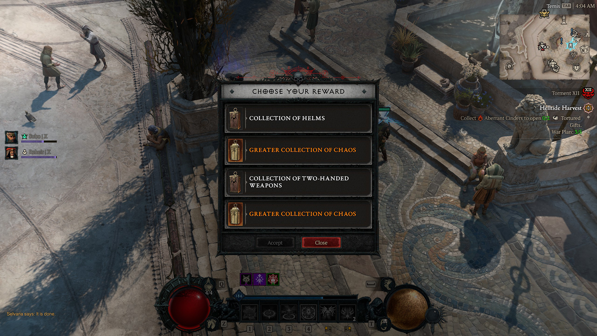 Вот она — иллюзия выбора.
Источник: видеоигра Diablo IV: Lord of Hatred