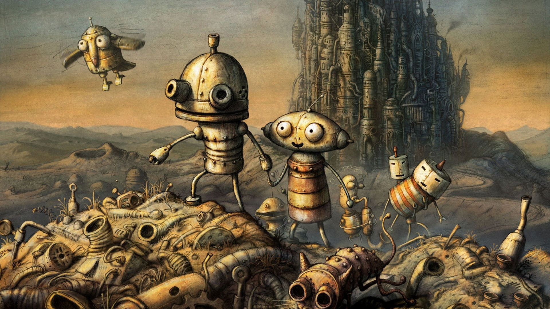 Источник: видеоигра Machinarium