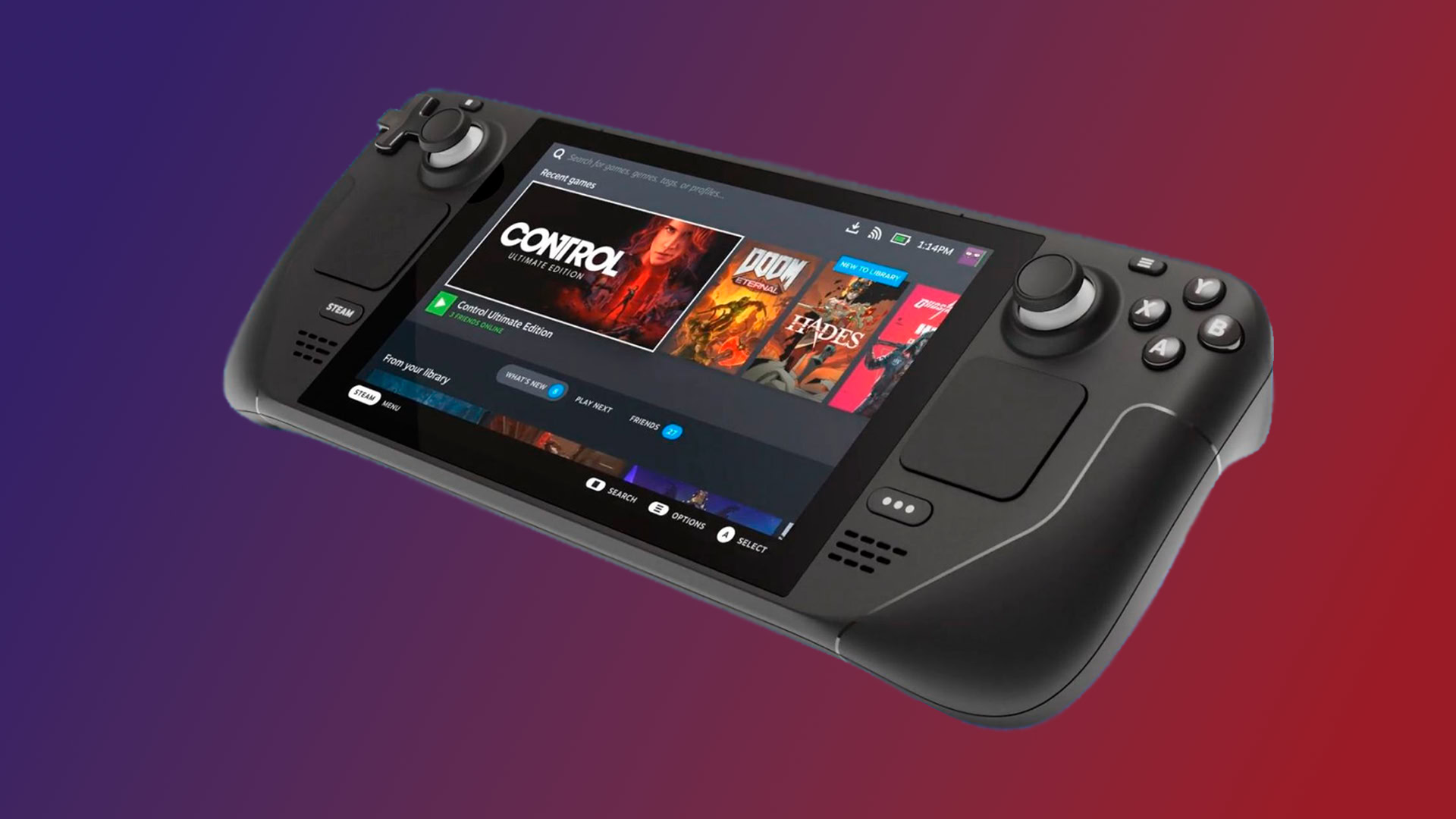 Источник:  портативная игровая консоль Valve Steam Deck