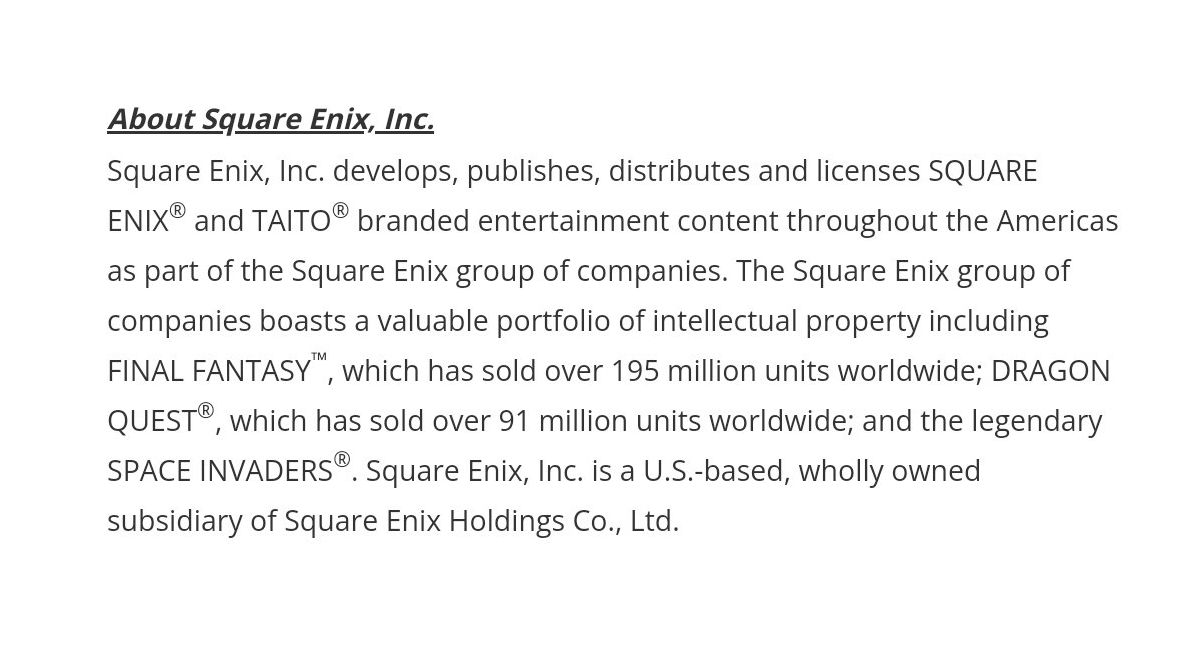 Игры серии Final Fantasy продались тиражом в 195 миллионов копий - изображение 1 Игры серии Final Fantasy продались тиражом в 195 миллионов копий - фото 1