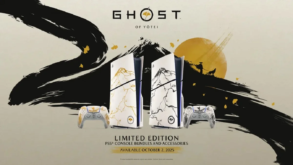 Ghost of Yotei: эксклюзивные PS5 и DualSense в японской эстетике
