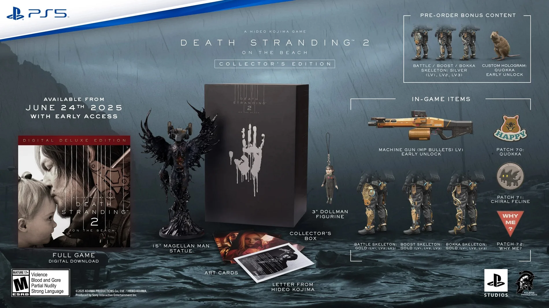 В коллекционное издание Death Stranding 2: On The Beach войдёт письмо Хидео Кодзимы - изображение 3 В коллекционное издание Death Stranding 2: On The Beach войдёт письмо Хидео Кодзимы - фото 3