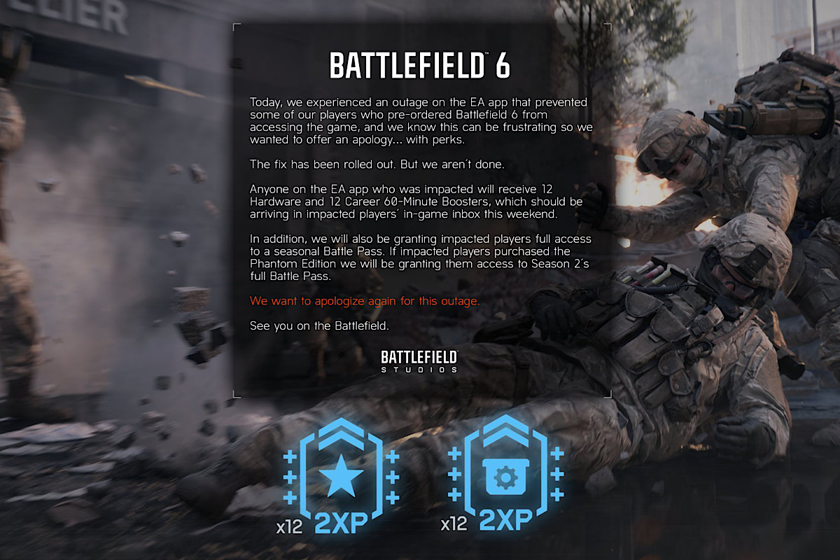 Проблемы с запуском Battlefield 6 и ответ EA