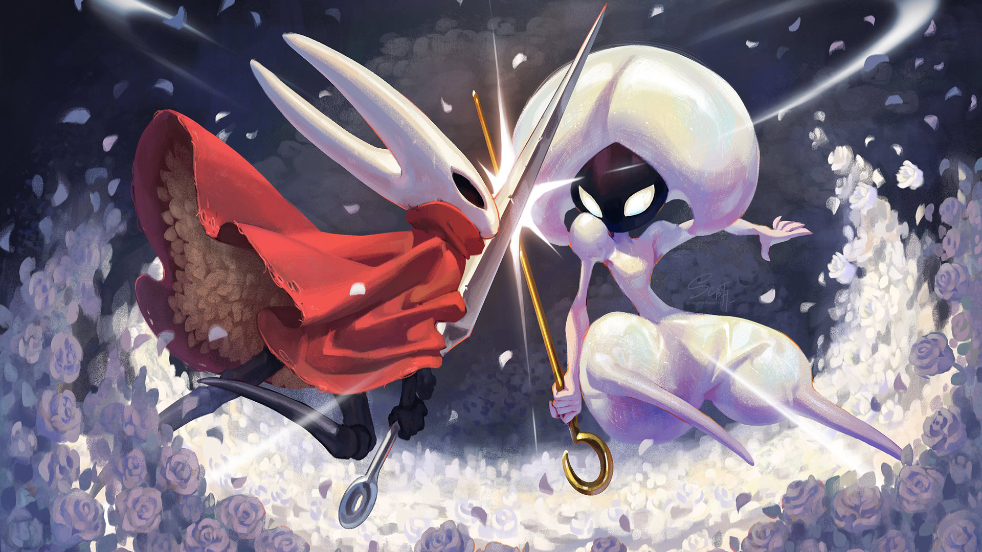 Автор: StarCatBloomTH

Видеоигра: Hollow Knight: Silksong
