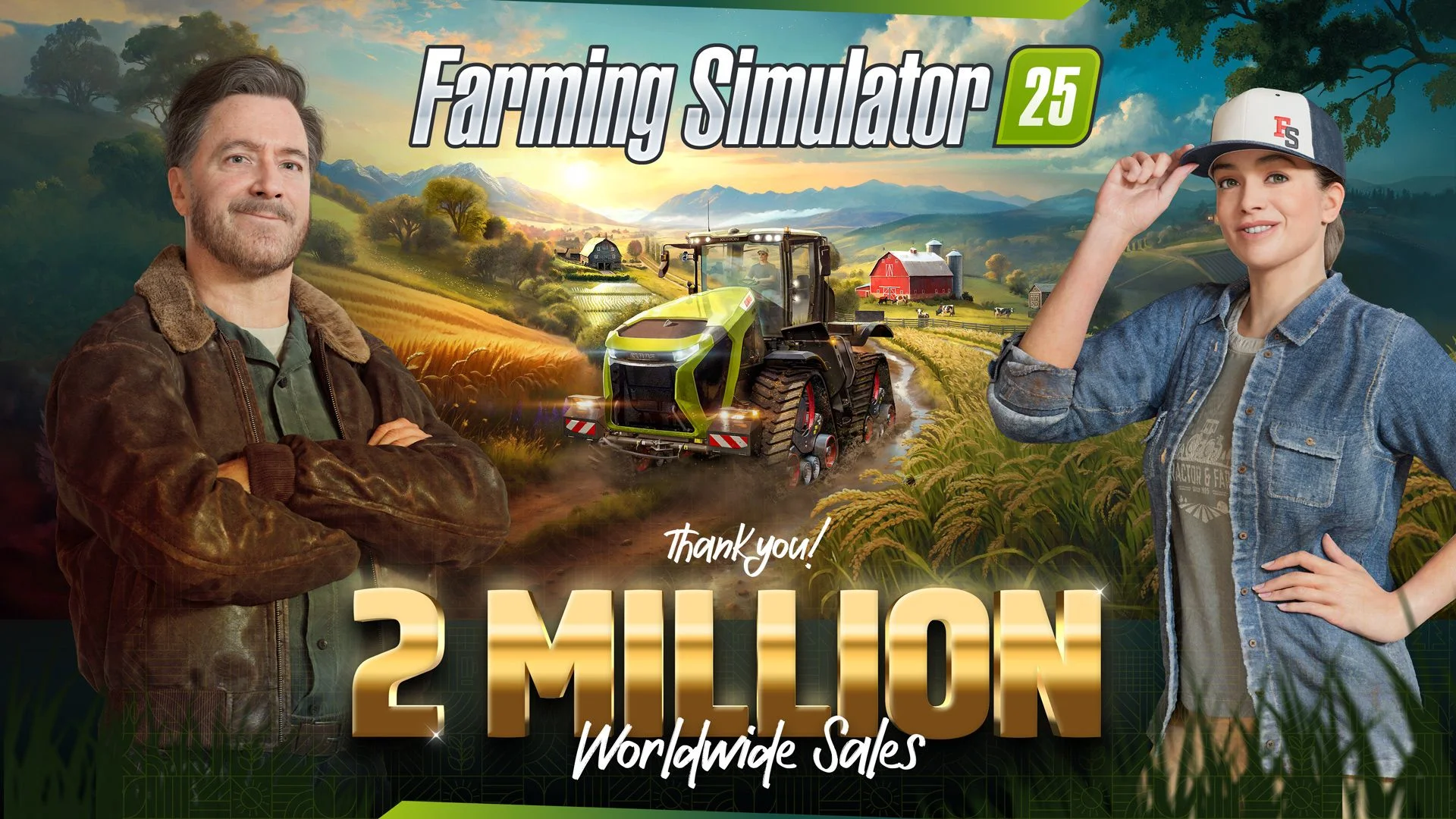 Продажи Farming Simulator 25 шагнули за два миллиона копий - фото 1