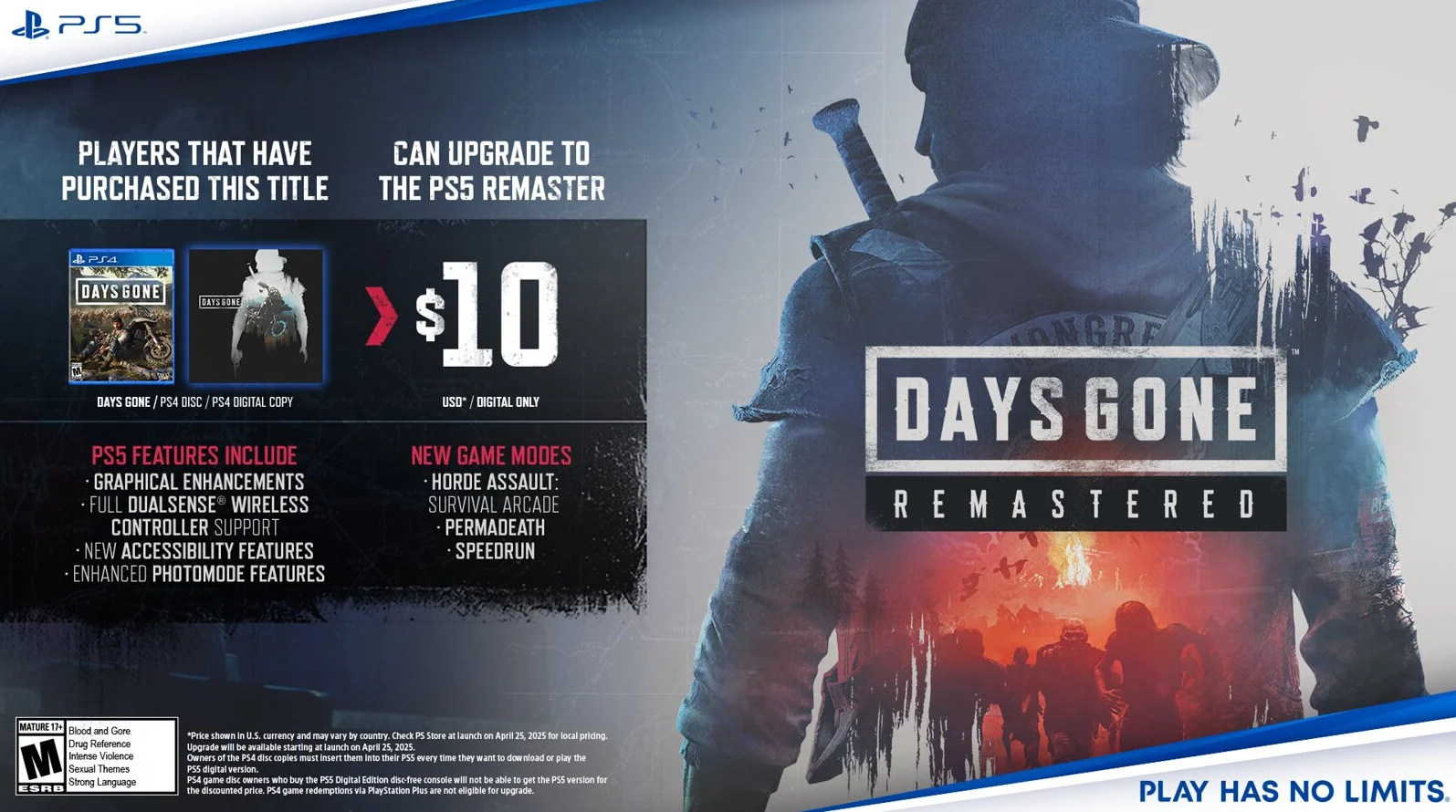 Days Gone Remastered: орды фриков, фоторежим и перманентная смерть — что ждёт игроков