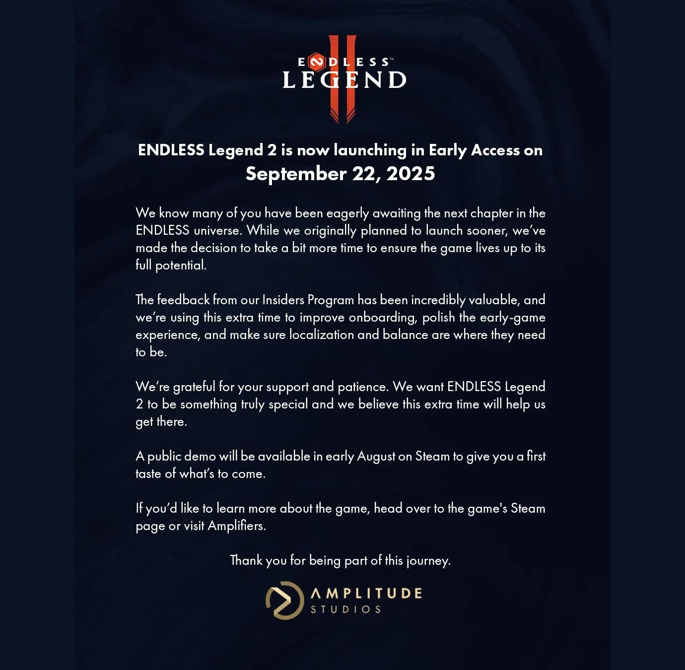 Endless Legend 2: чуть больше времени для идеального старта