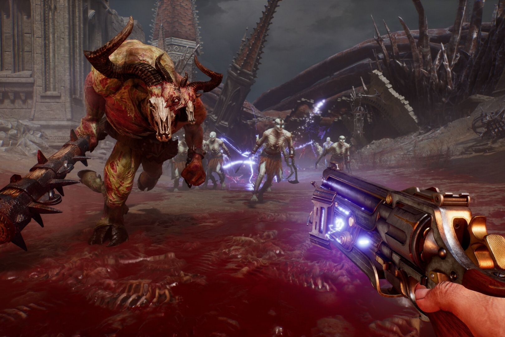 Судя по превью, до новых Doom игра не дотягивает, но хорошо справляется со своей задачей
Источник: видеоигра Painkiller