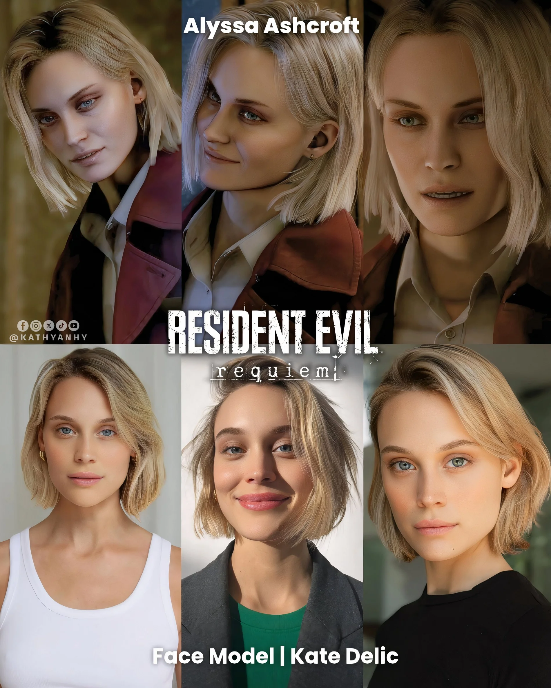 Новые лица Resident Evil Requiem: кто стал прототипами героинь