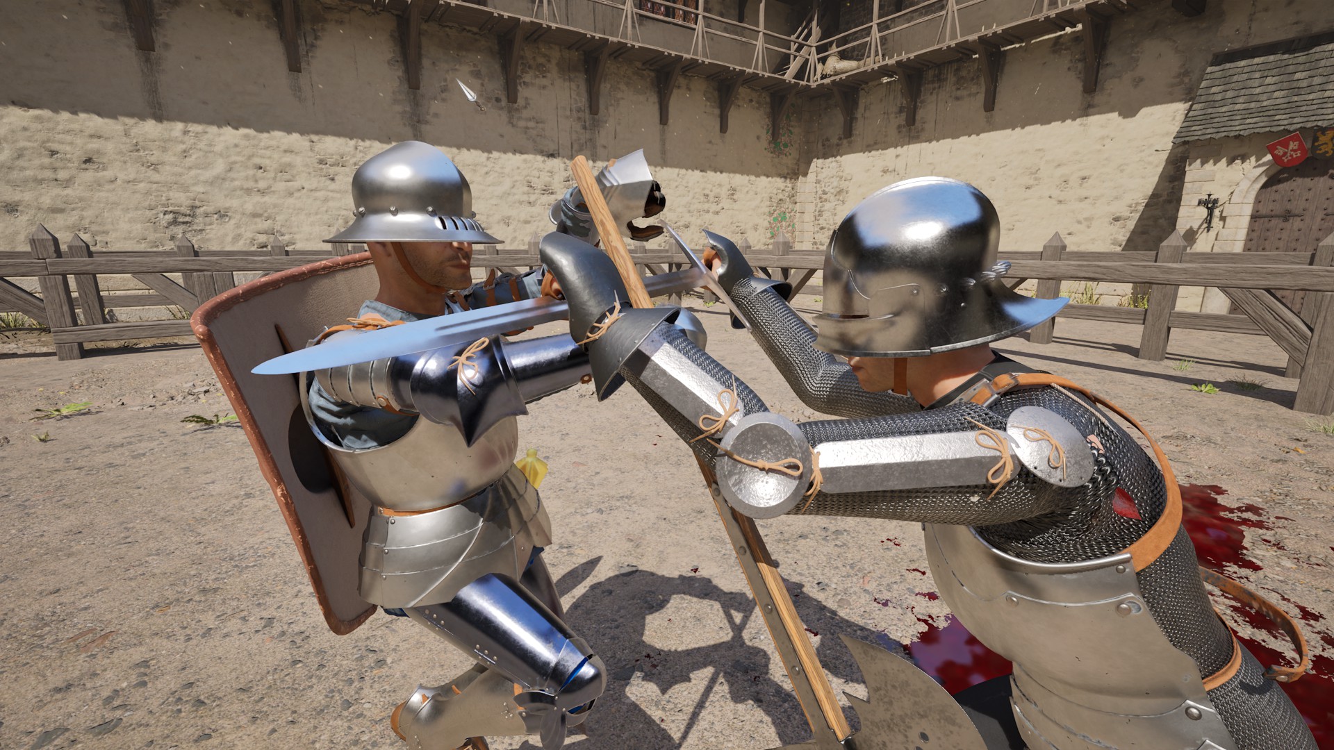 Хват «полумеч».

Источник: видеоигра Half Sword