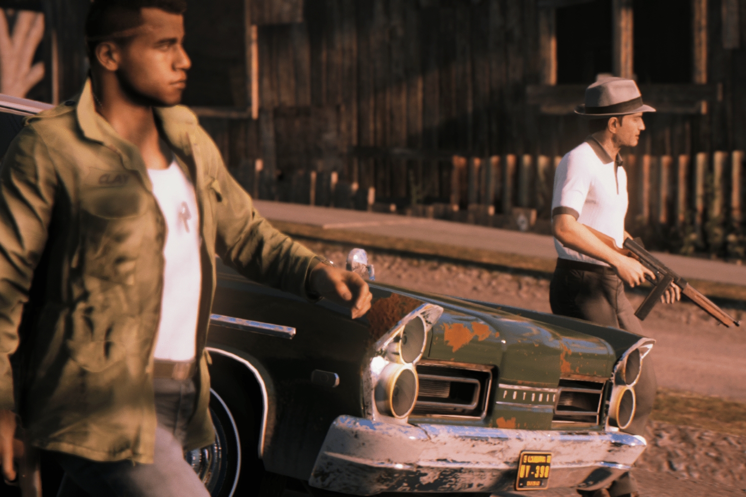 Линкольн Клэй и наш старый знакомый Вито
Источник: видеоигра Mafia III