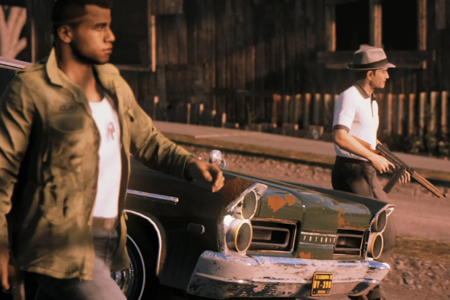 Линкольн Клэй и наш старый знакомый Вито
Источник: видеоигра Mafia III