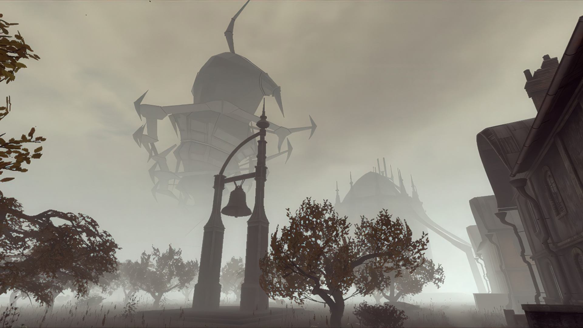 Названием авторы отсылают то ли к самому городу, то ли к промежутку между жизнью и смертью (привет, Тургор!)

Источник: Pathologic 2: Marble Nest