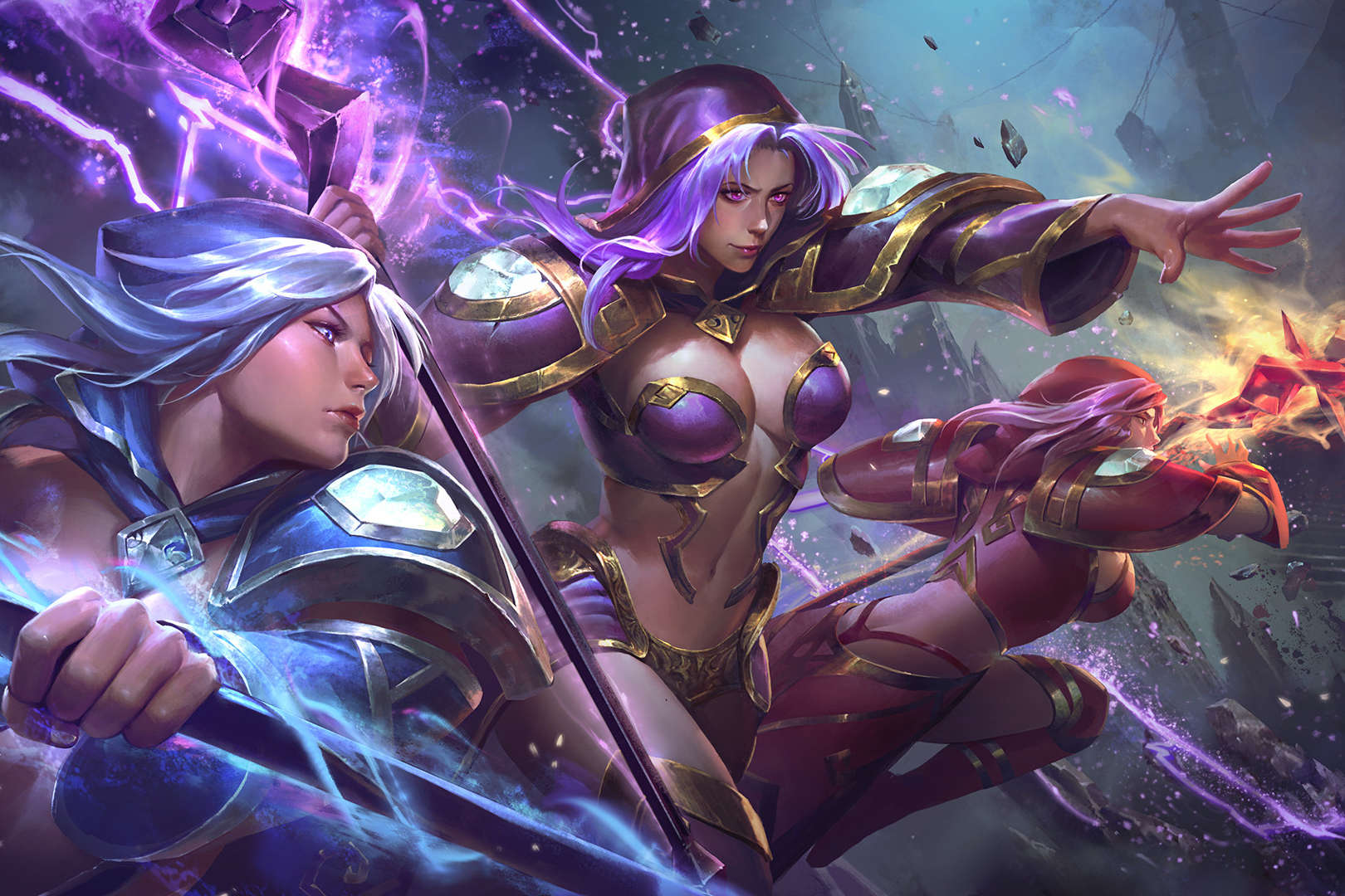 Игроки ждут долгожданной перезагрузки.
Источник: арт Heroes of Newerth от Studio HIVE