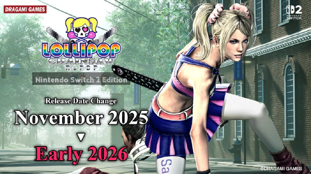 Перенос релиза Lollipop Chainsaw RePOP для Nintendo Switch 2