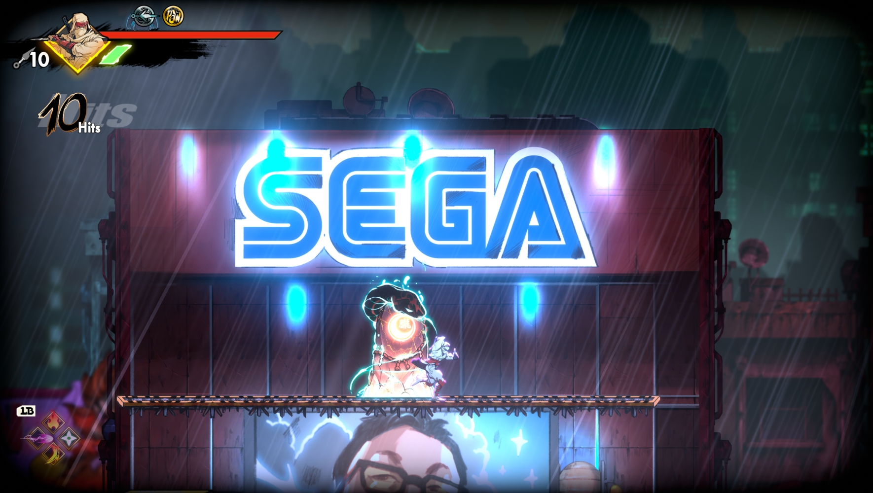 И такого здесь много.
Источник: видеоигра Shinobi: Art of Vengeance