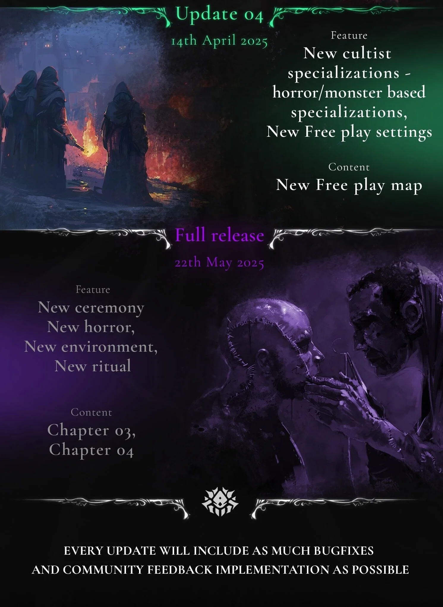 Симулятор культа Ктулху Worshippers of Cthulhu покинет ранний доступ Steam 22 мая - изображение 1 Симулятор культа Ктулху Worshippers of Cthulhu покинет ранний доступ Steam 22 мая - фото 1
