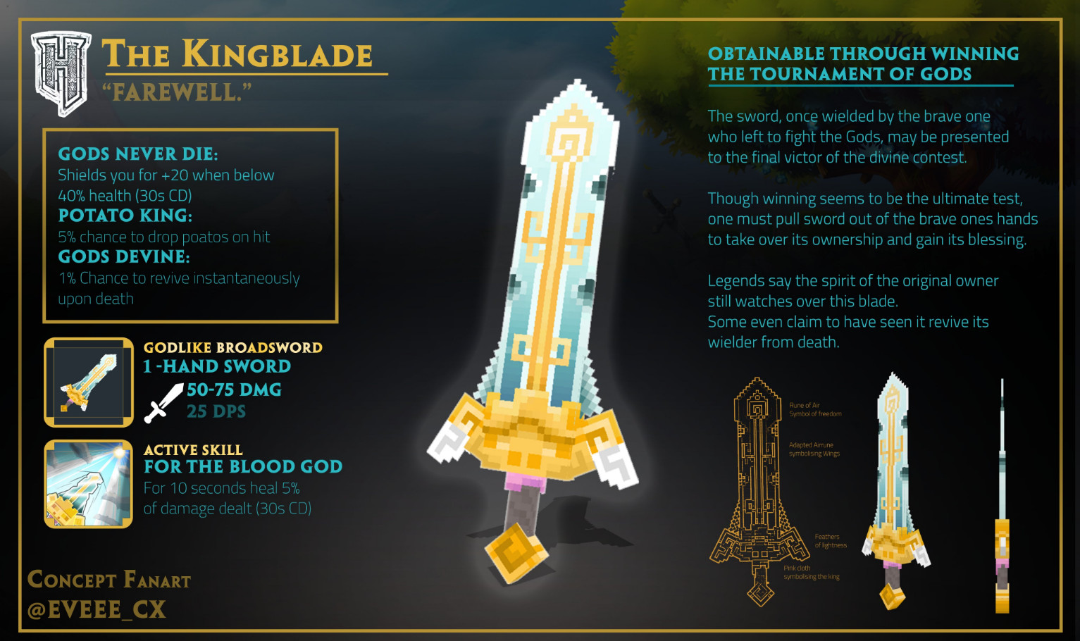 Память о Technoblade в Hytale