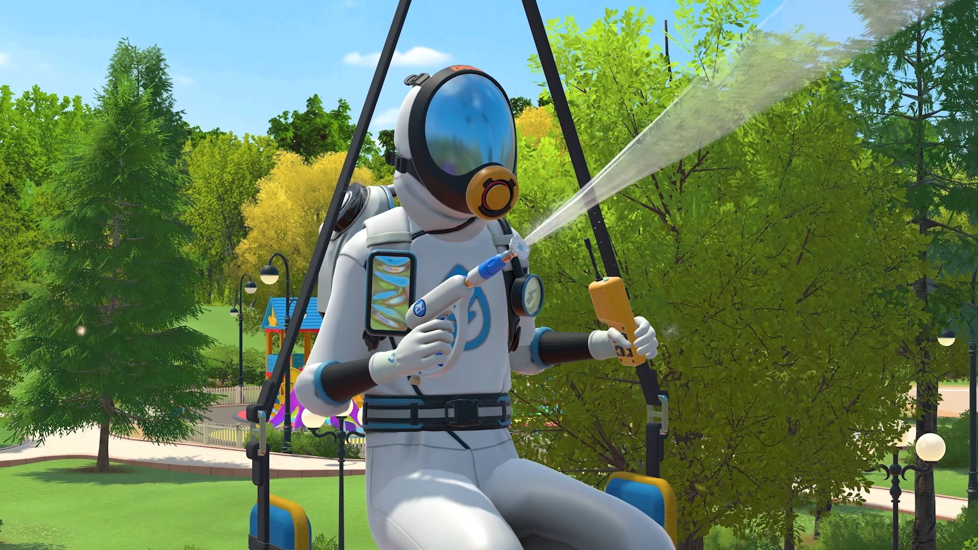 Кадр из игры Powerwash Simulator 2