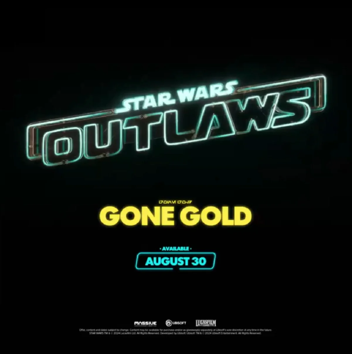 Star Wars Outlaws ушла на золото и точно выйдет в августе - фото 1