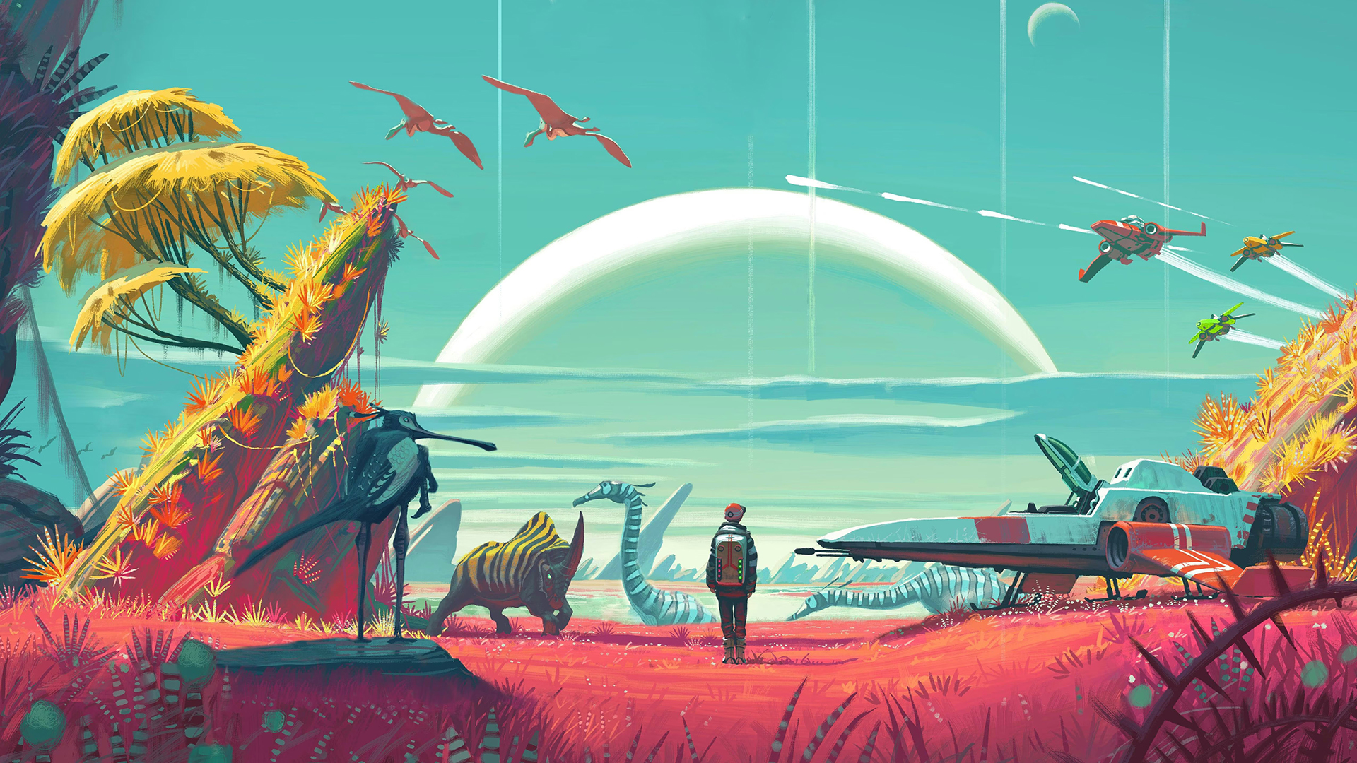 Благодаря своим алгоритмам бесконечного космоса No Man’s Sky остаётся игрой, которая продолжает расти — и со временем сумела полностью оправиться от своего старта.

Источник: видеоигра No Man’s Sky
